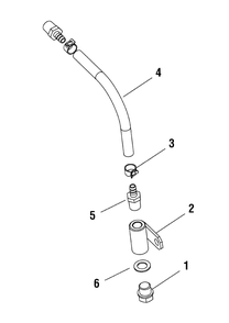 Exhaust Oil Group (80003406) Diagram and Parts List for EX20-S 866057 Briggs and Stratton Concrete Saw